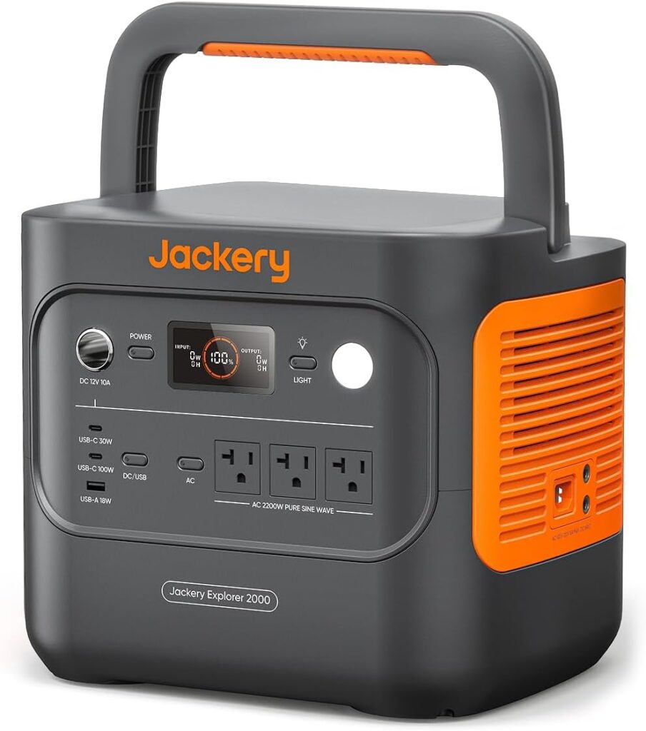 Jackery ポータブル電源 2000 New 2042Wh 大容量