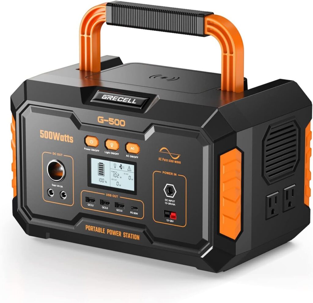 ポータブル電源 大容量 500W GRECELL